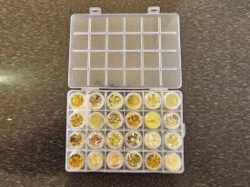 Kit 24 glitter decorativos surtidos